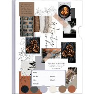 Hearts Floral Binding Khata any Design (Margin) - 200 Pages icon