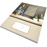 Hearts Floral Smart Binding Khata 300 Page image