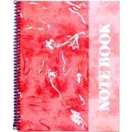 Hearts Foiled Note Book-(Roll Design)-1 Pc icon