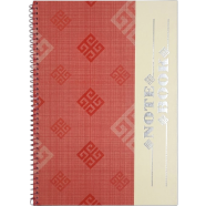 Hearts Foiled Notebook (Art Design)-1 Pc image