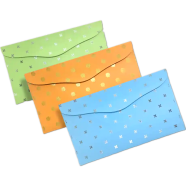 Hearts Money Gift Envelop Foil Printed Solid Color (12 Pcs) icon