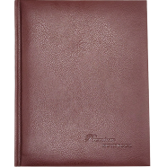 Hearts Premium Notebook - Maroon image