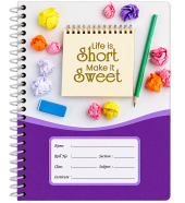 Hearts Pvc Spiral Khata Margine-300 Page icon