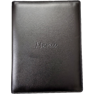 Hearts Restaurant Menu Folder Ring-Black A4 Size icon