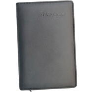 Hearts Soft Diary 2026 Pu Leather Smooth Paper Office Personal Black image