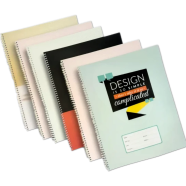 Hearts Spiral Khata 160 Page - 6 Pcs image