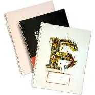 Hearts Spiral Khata 300 Pag - 3 Pcs image