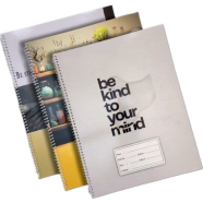 Hearts Spiral Khata (300 Page) - 3 Pcs image