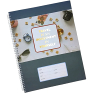 Hearts Spiral Khata - Smart 200 Page - 3 Pcs image