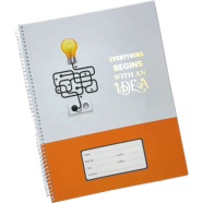 Hearts Spiral Khata - Smart 300 Page - 3 Pcs image