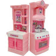 Hello Kitty Kitchen Set Light And Music Cabinet - B2-1