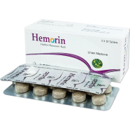 Hemorin Tablet 10's Strip image