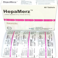 Hepamerz 150 mg 100 mg Tablet 10's Strip image