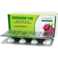 Hepanor 140 mg Capsule 4's Strip image