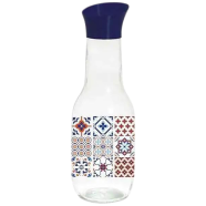 Herevin Decorated Water Bottle (Blue) 1ltr image