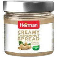 Herman Creamy Cashewnut Spread Jar 340gm image