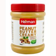 Herman Peanut Butter Crunchy Jar 340gm image