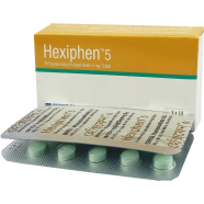 Hexiphen 5 mg Tablet 100's Strip image