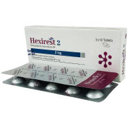 Hexirest 2 mg Tablet 10's Strip image