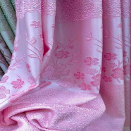 High Quality Chinese Porda 62x84 inch 6 Kuchi 12 Eyelets Standard size for Windows and Doors image