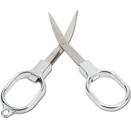 High Quality Folding Scissors With Key Ring image