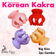 High Quality Korean Big Hair Clip Kakra 2 Pcs icon