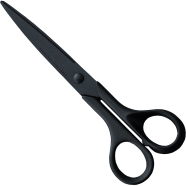High Quality Stainless Steel Scissor - Black image