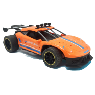 High Speed Racing Rechargeable Car With Light And Spray, Remote Control (RC) Vehicle Toy Car for Kids (rc_spraycar_6316_o) Orange image