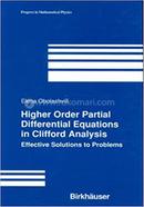 Higher Order Partial Differential Equations in Clifford Analysis image