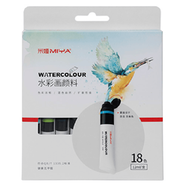 Himi Watercolor Tube Set 12ml (18 Colors) image