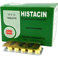 Histacin 4 mg Tablet 10's Strip image