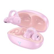 Hoco EW57 Clip On True Wireless Bluetooth Earphone - Pink Color image