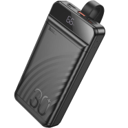 Hoco J123B Element 22.5W Plus PD20W 30000mAh Fully Compatible Power Bank with Digital Display image