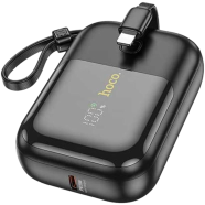 Hoco Q20 10000mah 22.5w PD Mini Fast Charging Power Bank With Built In Cable image