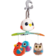 Hola Musical baby stroller bird hanging bell pendant rattle - E995A