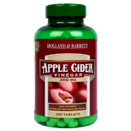 Holland And Barrett Apple Cider Vinegar 300mg - 400 Tablets image