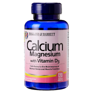 Holland And Barrett Calcium And Magnesium With Vitamin D3 - 120 Tablets image