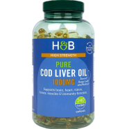 Holland And Barrett Cod Liver Oil 1000mg - 240 Capsules image