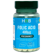 Holland And Barrett Folic Acid 400ug - 180 Tablets image