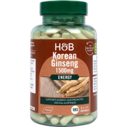 Holland And Barrett Korean Ginseng 1500 mg – 180 Capsules image