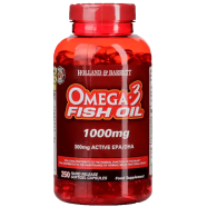Holland And Barrett Omega 3 Fish Oil Concentrate 1000mg - 250 Capsules image