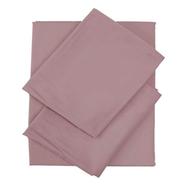 HomeTex Bed Sheet Baby Pink image
