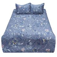 HomeTex Bed Sheet Windflower Ash image