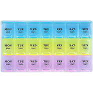 Homesoul Medicine Organizer Reminder Storage Box for 21 Days or 3 Weeks, Pack of 1 icon