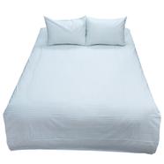 Hometex Bed Sheet Horizontal Stripe Past image