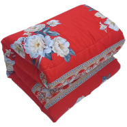 Hometex Comforter White Rose Red image
