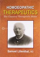 Homoeopathic Therapeutics : 1 image