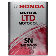 Honda Ultra Ltd Motor Oil 5W-30 Synthetic 4L image