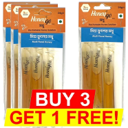 HoneyGo Multi Floral Strip Honey 24 gm ( Buy 3 Get 1 Strip FREE) image