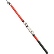 Hook And Hunt Arina High Quality FRP Fishing Rod For Rivers And Lakes Dual Purpose Telescopic Spinning Rod Light Raft Rake Rod image